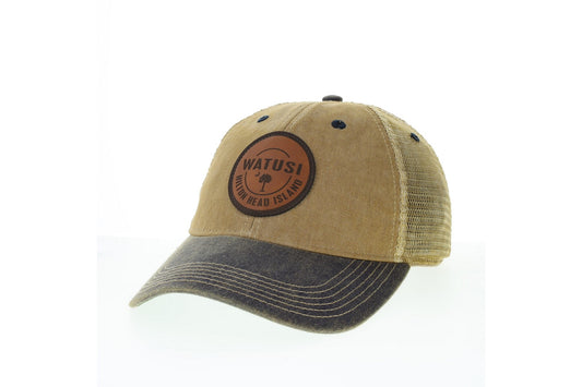 Leather Patch Hat